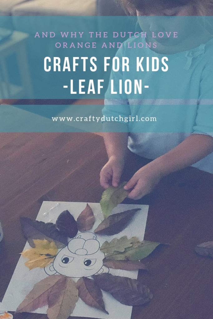 Kids crafts lion