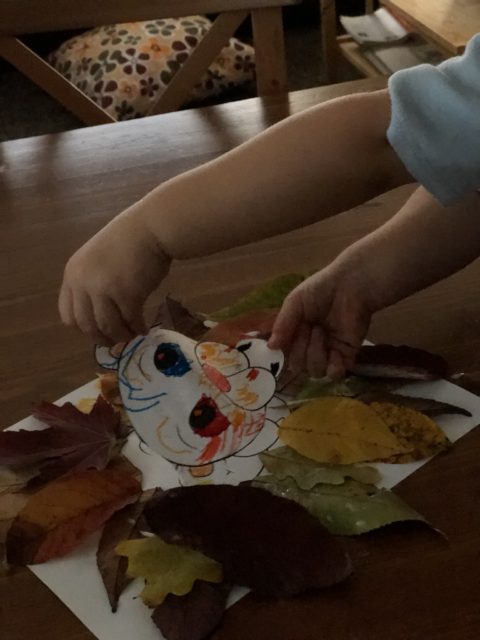 Fall craft for kids