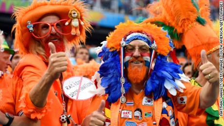 Dutch football supporters