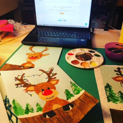 Virtual Craft Party for kids