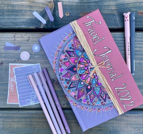 How to Make a DIY Journal Notebook From Scrapbook Paper