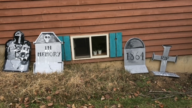Halloween decorations for a party