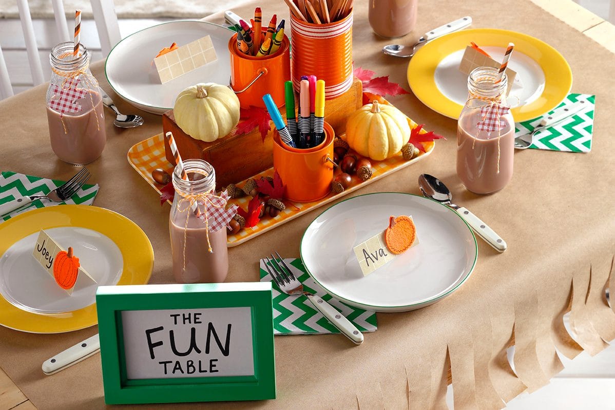 Thanksgivings table decorations